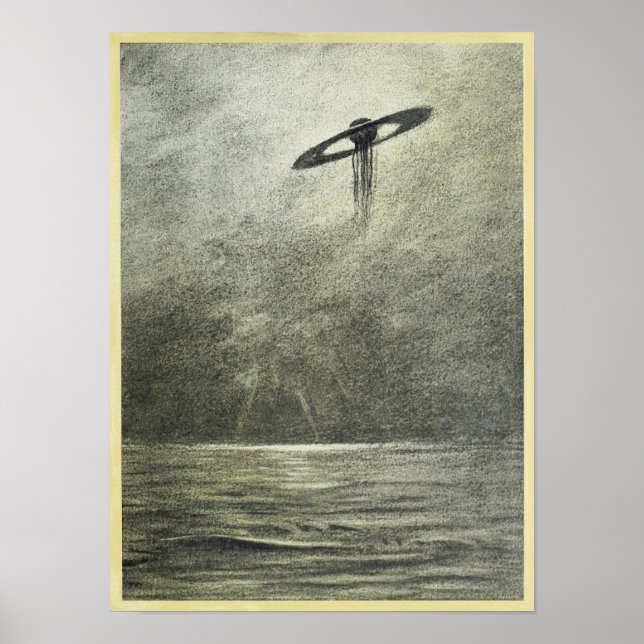 Poster The War of the Worlds (1906) (Frente)