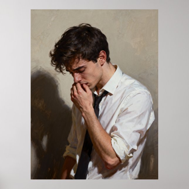 Poster The Weight of Silence or After Hours (Frente)