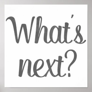 Poster The West Wing Whats Next