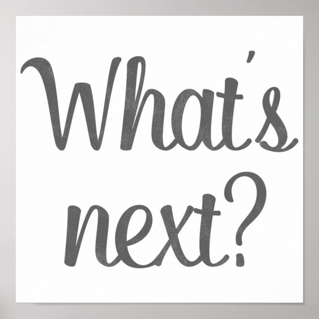 Poster The West Wing  Whats Next (Frente)