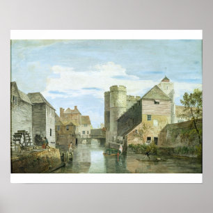Poster The Westgate, Canterbury (bodycolour on paper)