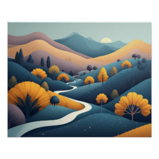 Pôster The winding pathway