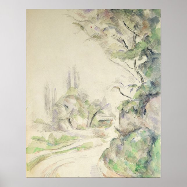 Poster The Winding Road, c.1900-06 (c/c no papel) (Frente)