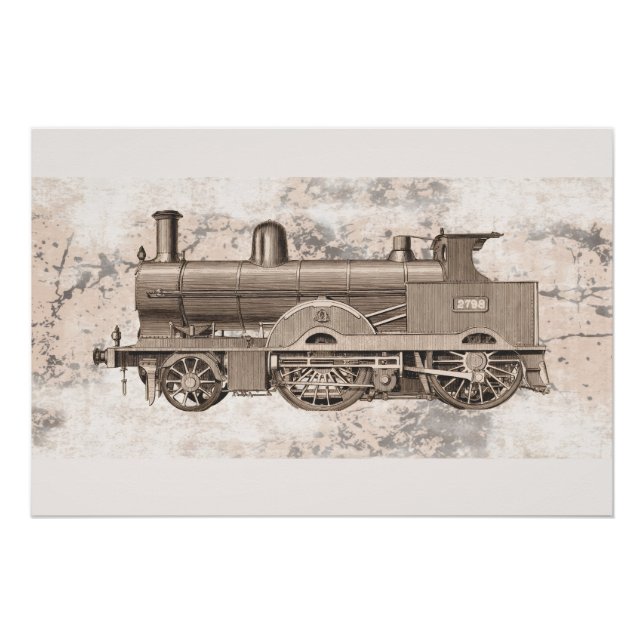 Pôster The wonderful age of steam locomotion (Frente)