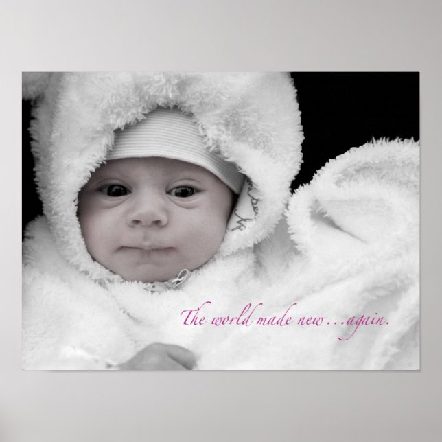 Pôster The world made new . . . again. (Frente)