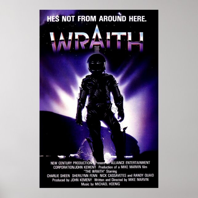 Poster The Wraith (Frente)