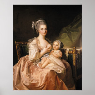 Poster The Young Mother, c.1770-80
