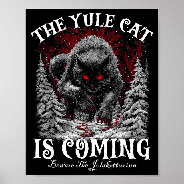 Poster The Yule Cat Is Coming  (Frente)