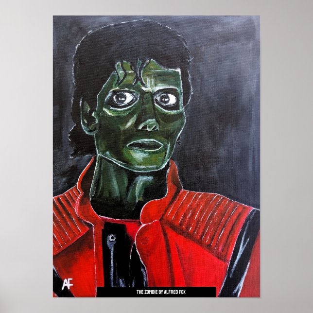 Poster The Zombie Painting by Alfred Fox (Frente)