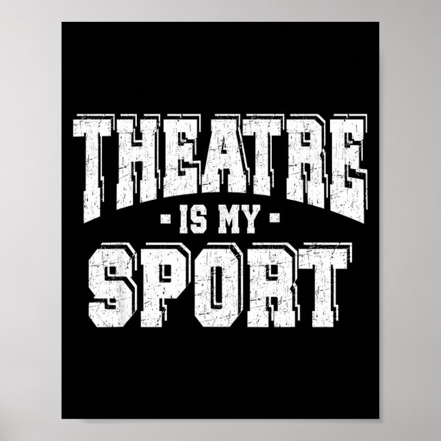 Poster Theatre Is My Srt  (Frente)