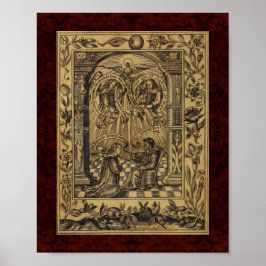 Pôster Theatrum Chemicum: 1652 Ilustração de Alquimia