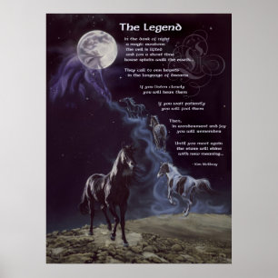 Pôster TheLegend dos cavalos