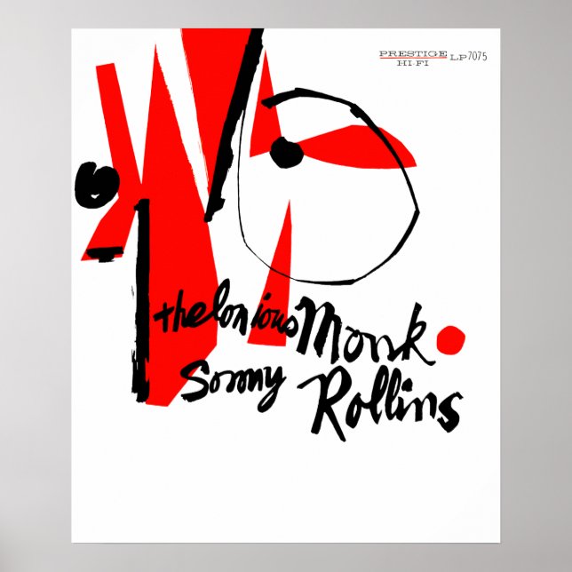 Poster Thelonious Monk / Sonny Rollins (Frente)