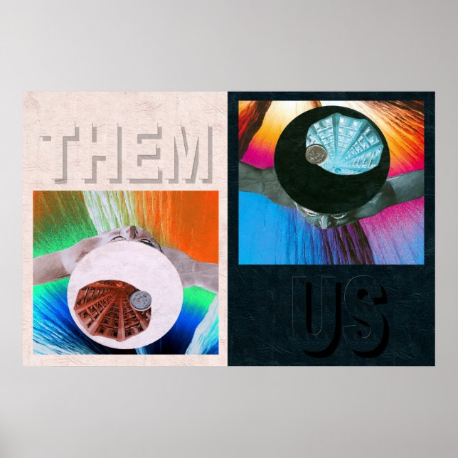 POSTER THEM/US (Frente)