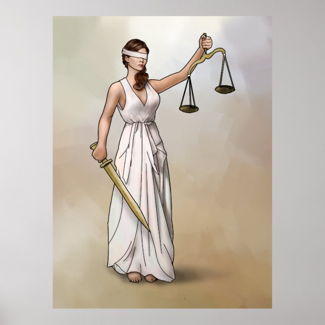Poster Themis - Lady Justice (Frente)
