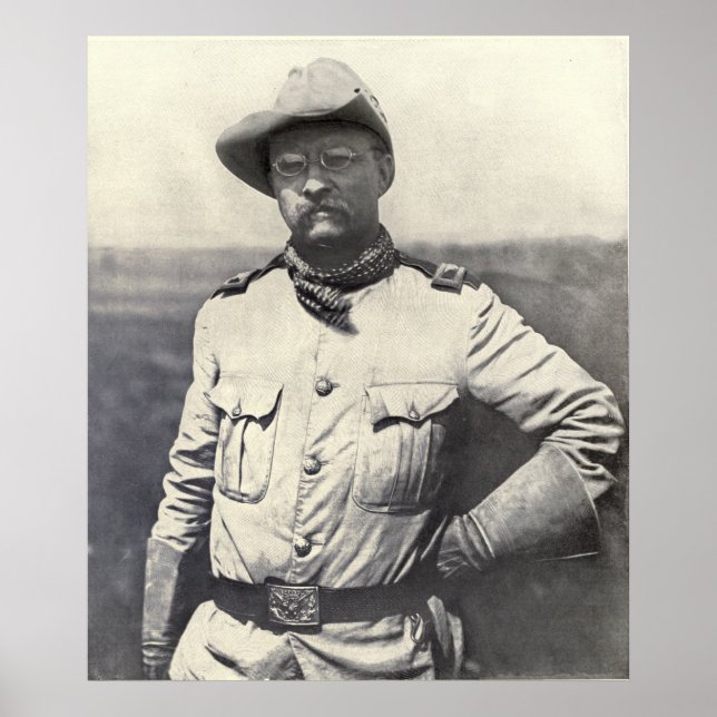 Pôster Theodore Roosevelt (Frente)