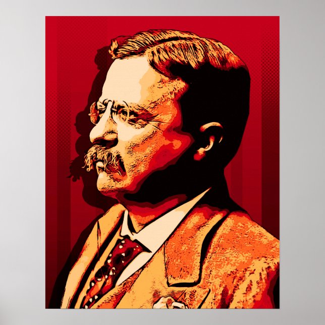 Poster Theodore Roosevelt (Frente)
