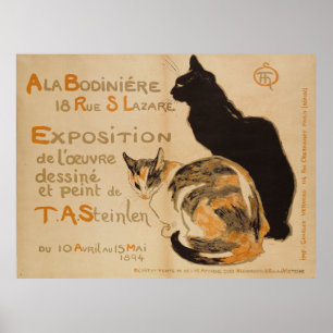 Poster Théophile Alexandre Steinlen A LA BODINIERE