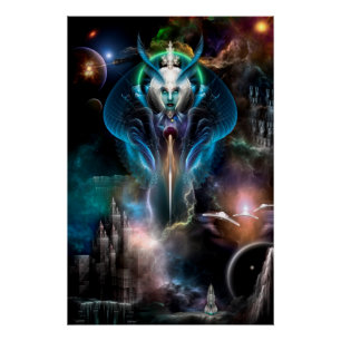 Pôster Thera Queen Of Galaxy Perfect Poster