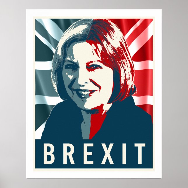 Poster Theresa May Brexit - - (Frente)