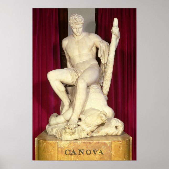 Poster Theseus and the Minotaur, 1782 (Frente)