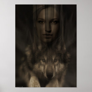 Poster TheWolfGirlFriend