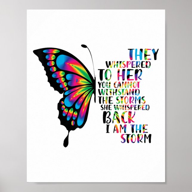 Poster They Whispered To Her You Cannot Withstand The She (Frente)