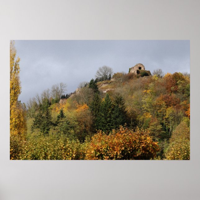 Poster Thin Autumn, Alsace, França (Frente)