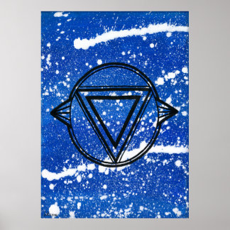Poster Third Eye Chakra - Pontos Um