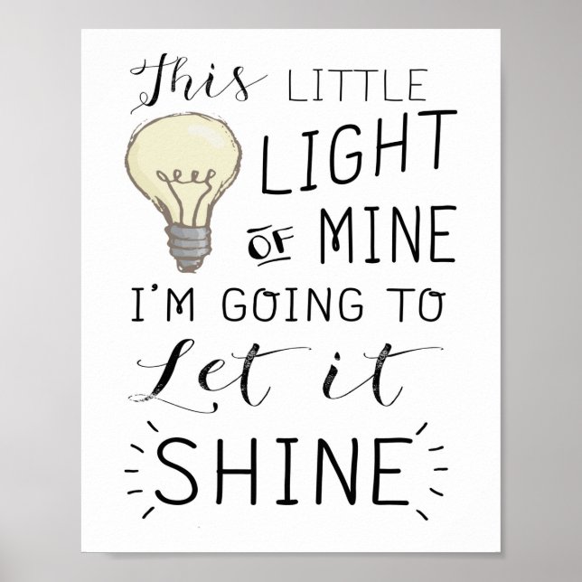 Poster This Little Light of Mine (Frente)