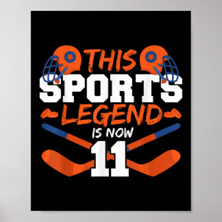 Poster This Sports Legend Is Now 11 