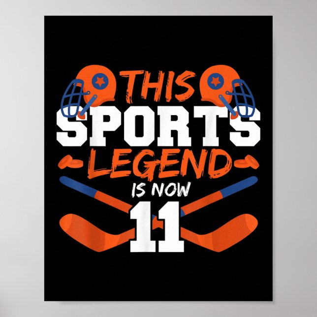 Poster This Sports Legend Is Now 11  (Frente)