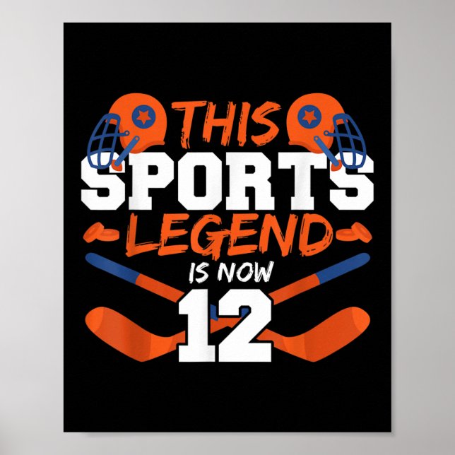 Poster This Sports Legend Is Now 12  (Frente)