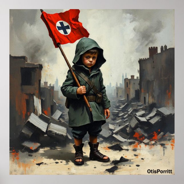 POSTER THIS WAR WILL NEVER END-2 (Frente)