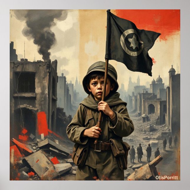 POSTER THIS WAR WILL NEVER END-4 (Frente)