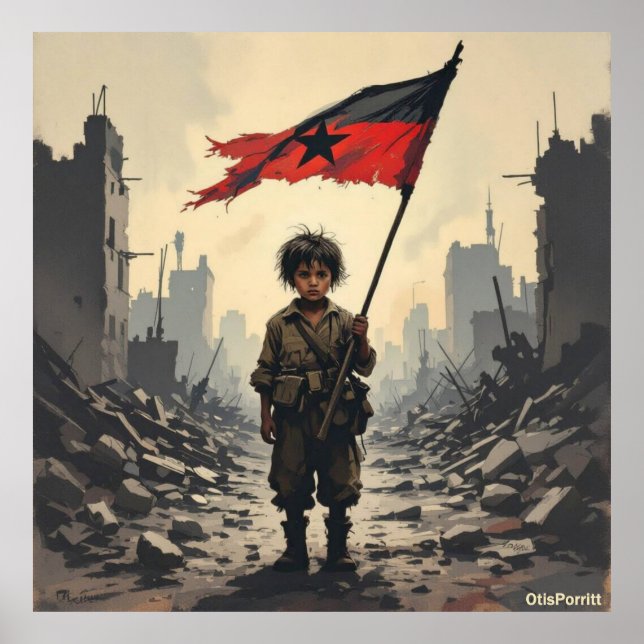 POSTER THIS WAR WILL NEVER END-8 (Frente)