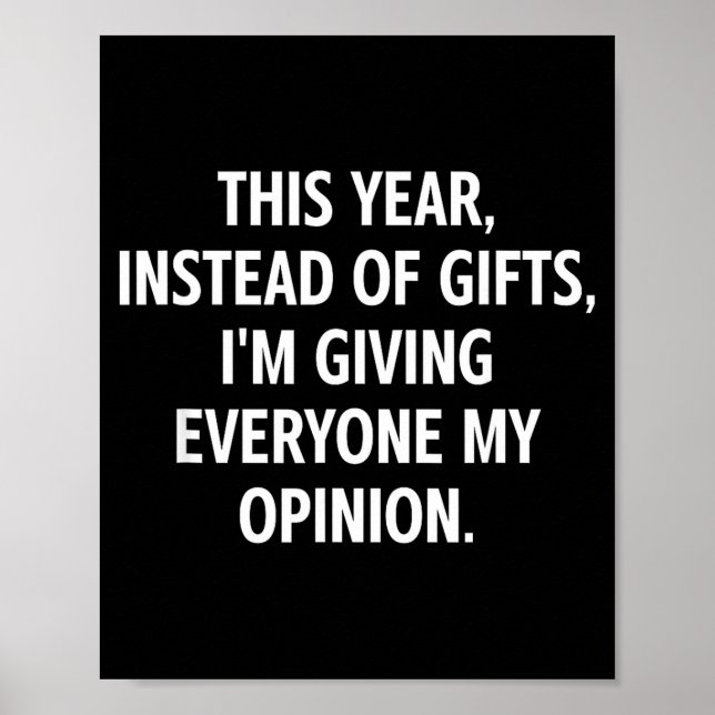 Poster This Year, Instead Of , I'm Giving Everyone My Oni (Frente)