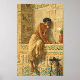 Poster Thisbe, Edwin Long (inglês, 1829 – 1891)