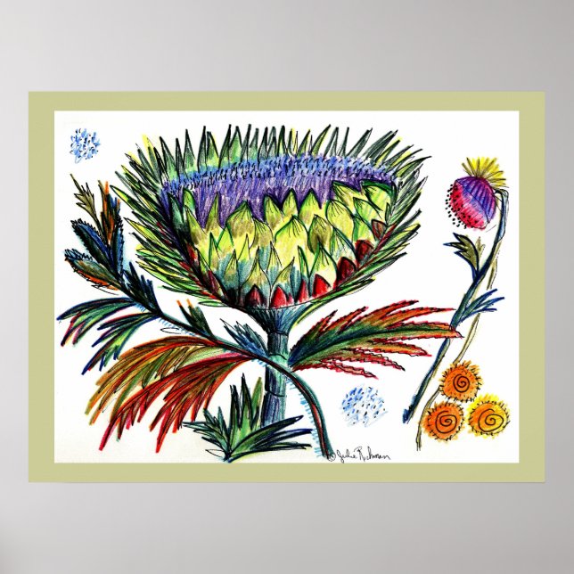 Poster Thistle42 Desenho (Frente)