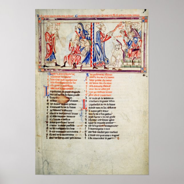 Poster Thomas a Becket pronuncia (Frente)