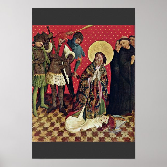 Poster Thomas Altar Fragmento Da Tela Exterior Direita (Frente)