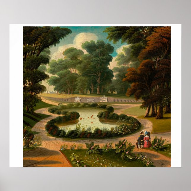 Poster Thomas Chambers Monte Auburn (Frente)