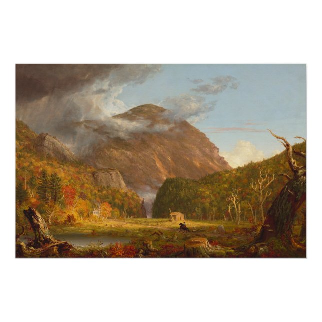Pôster Thomas Cole A View of Mountain Pass (Frente)