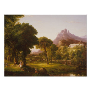 Pôster Thomas Cole Dream of Arcadia