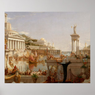 Poster Thomas Cole Perfeição O Curso do Império