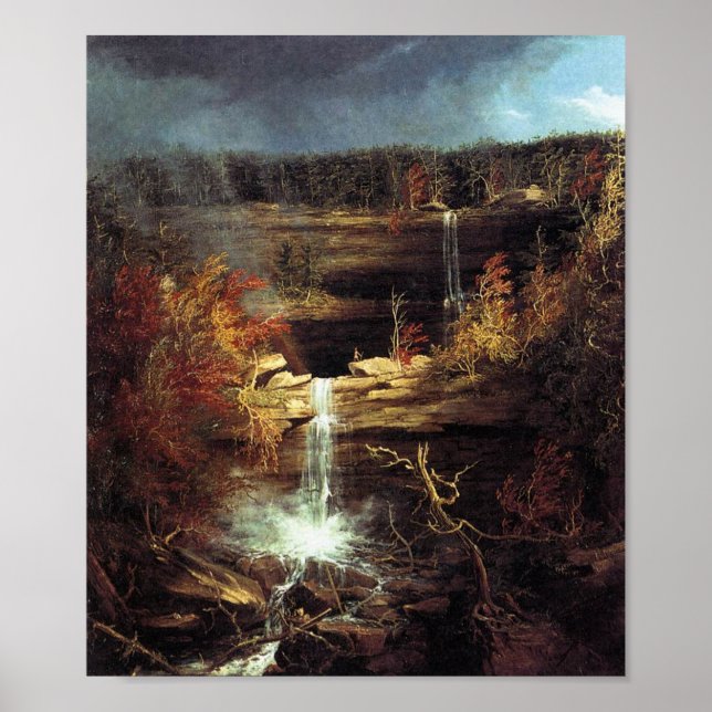 Poster Thomas Cole: Quedas da Kaaterícia(1826) (Frente)