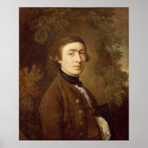 Pôster Thomas Gainsborough Autorretrato 1759