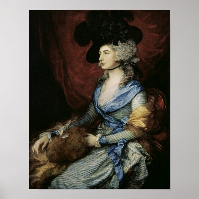 Pôster Thomas Gainsborough |Sarah Siddons, os atores (Frente)