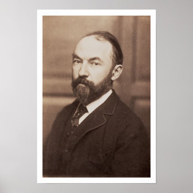 Pôster Thomas Hardy (1840-1928) (foto sépia) (Frente)