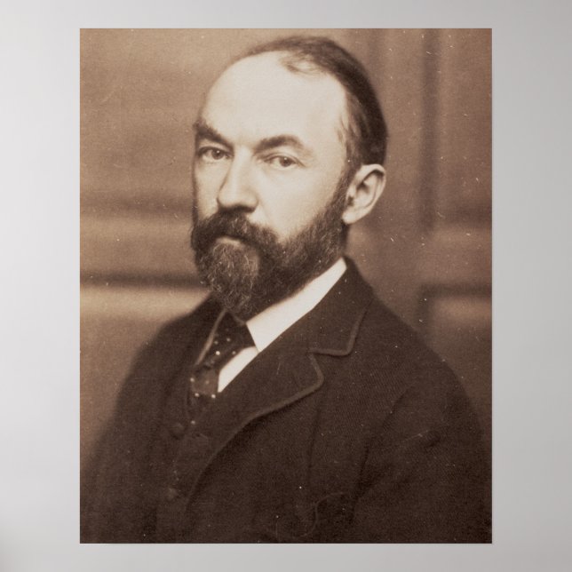Poster Thomas Hardy (1840-1928) (foto sépia) (Frente)